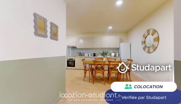 Colocation étudiante Studio &agrave; Troyes (10000)
