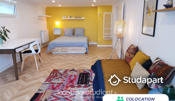 Colocation étudiante Studio &agrave; Troyes (10000)