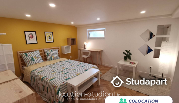 Colocation étudiante Studio &agrave; Troyes (10000)
