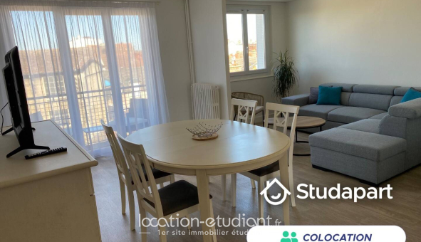 Colocation étudiante Studio &agrave; Troyes (10000)