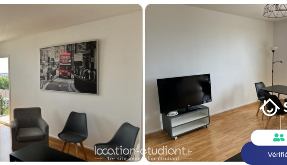 Colocation étudiante T3 &agrave; Troyes (10000)
