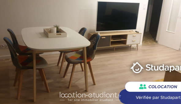 Colocation étudiante T1 &agrave; Troyes (10000)