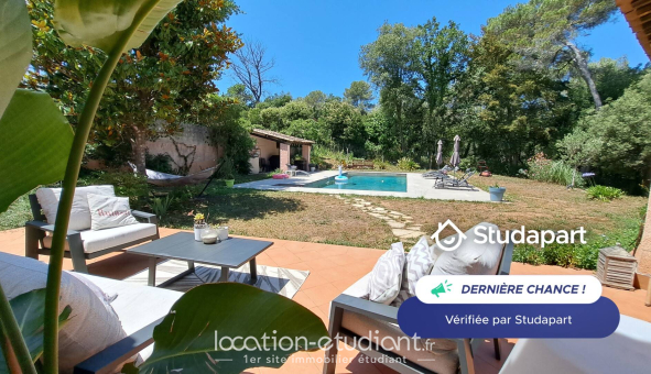 Colocation étudiante Studio &agrave; Valbonne (06560)