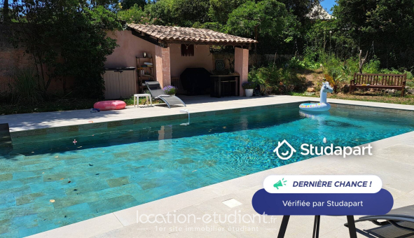 Colocation étudiante Studio &agrave; Valbonne (06560)