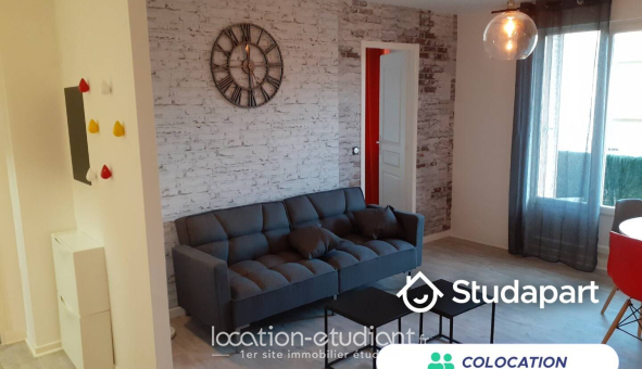 Colocation étudiante Studio &agrave; Valence (26000)