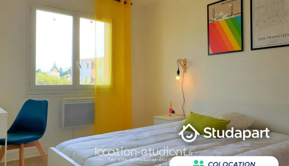 Colocation étudiante Studio &agrave; Valence (26000)