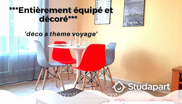 Colocation étudiante Studio &agrave; Valence (26000)