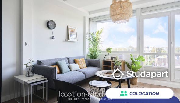 Colocation étudiante Studio &agrave; Valenciennes (59300)