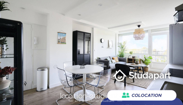 Colocation étudiante Studio &agrave; Valenciennes (59300)