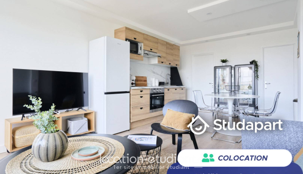Colocation étudiante Studio &agrave; Valenciennes (59300)