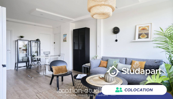 Colocation étudiante Studio &agrave; Valenciennes (59300)