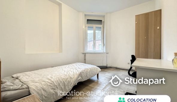 Colocation étudiante Studio &agrave; Valenciennes (59300)