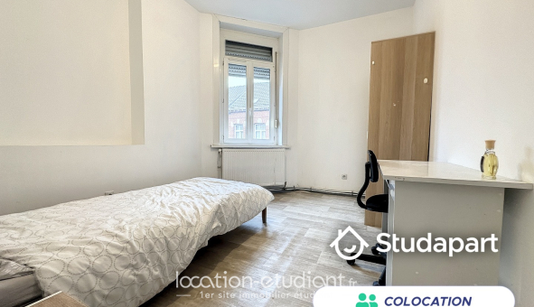 Colocation étudiante Studio &agrave; Valenciennes (59300)