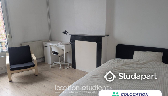 Colocation étudiante Studio &agrave; Valenciennes (59300)