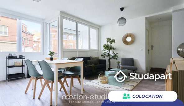 Colocation étudiante T3 &agrave; Valenciennes (59300)