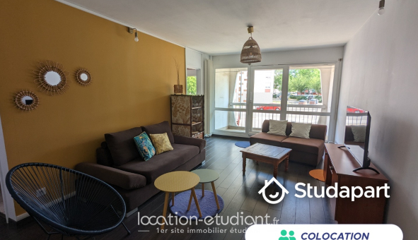 Colocation étudiante T4 &agrave; Vandoeuvre lès Nancy (54500)