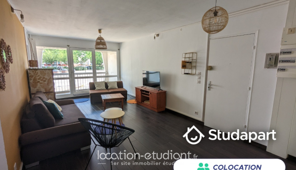 Colocation étudiante T4 &agrave; Vandoeuvre lès Nancy (54500)