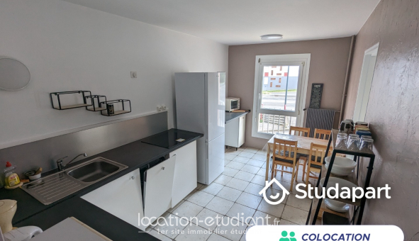 Colocation étudiante T4 &agrave; Vandoeuvre lès Nancy (54500)