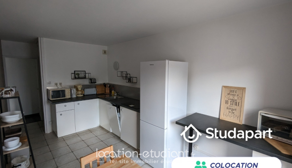 Colocation étudiante T4 &agrave; Vandoeuvre lès Nancy (54500)