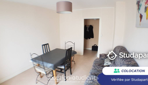 Colocation étudiante T3 &agrave; Vandoeuvre lès Nancy (54500)