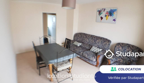 Colocation étudiante T3 &agrave; Vandoeuvre lès Nancy (54500)