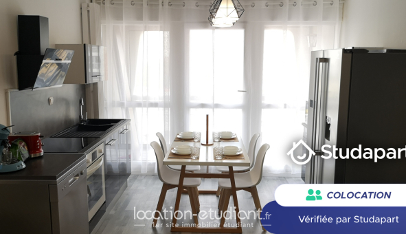 Colocation étudiante T4 &agrave; Vandoeuvre lès Nancy (54500)