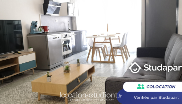 Colocation étudiante T4 &agrave; Vandoeuvre lès Nancy (54500)