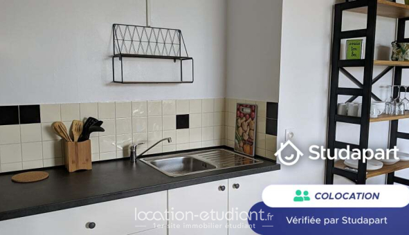 Colocation étudiante Studio &agrave; Vandoeuvre lès Nancy (54500)