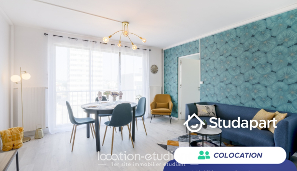 Colocation étudiante T5 &agrave; Vandoeuvre lès Nancy (54500)