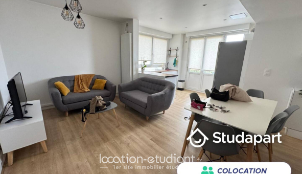 Colocation étudiante Duplex &agrave; Vandoeuvre lès Nancy (54500)