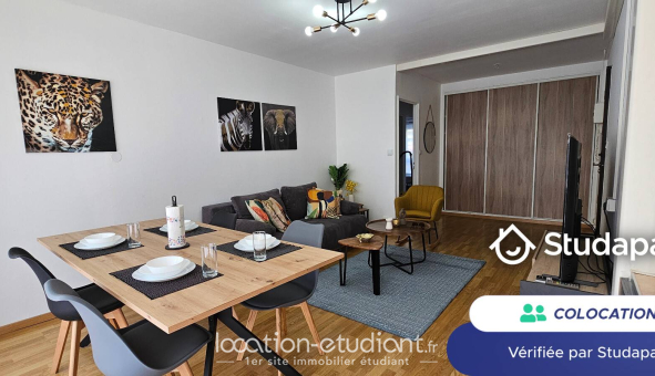 Colocation étudiante Studio &agrave; Vandoeuvre lès Nancy (54500)