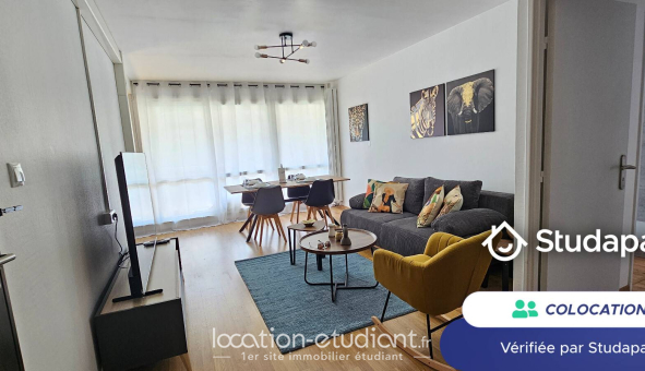Colocation étudiante Studio &agrave; Vandoeuvre lès Nancy (54500)