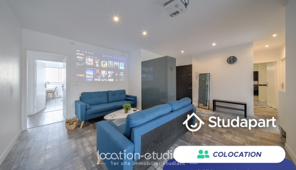 Colocation étudiante Studio &agrave; Vandoeuvre lès Nancy (54500)