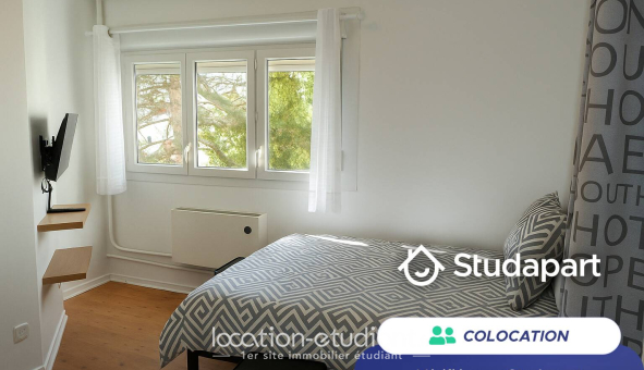 Colocation étudiante Studio &agrave; Vandoeuvre lès Nancy (54500)