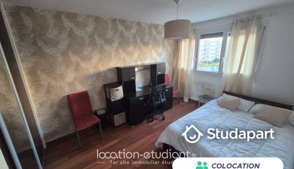 Colocation étudiante T1 &agrave; Vandoeuvre lès Nancy (54500)