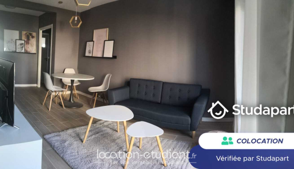 Colocation étudiante T4 &agrave; Vandoeuvre lès Nancy (54500)
