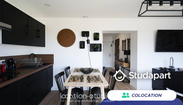 Colocation étudiante T4 &agrave; Vandoeuvre lès Nancy (54500)