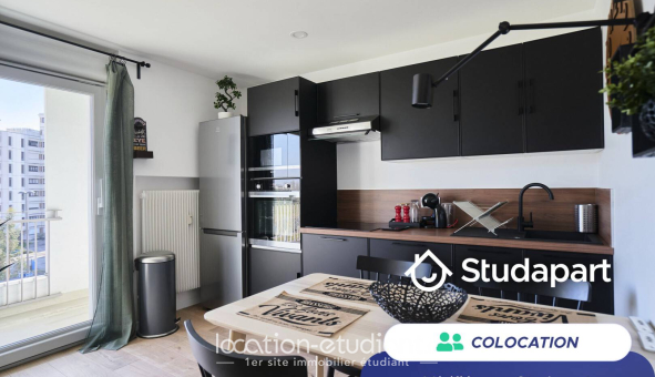 Colocation étudiante T4 &agrave; Vandoeuvre lès Nancy (54500)