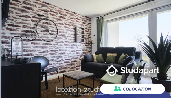 Colocation étudiante T4 &agrave; Vandoeuvre lès Nancy (54500)