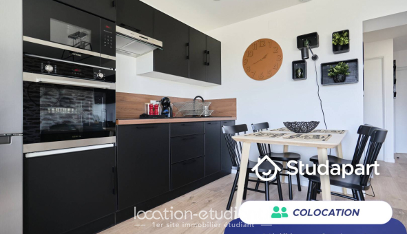 Colocation étudiante T4 &agrave; Vandoeuvre lès Nancy (54500)