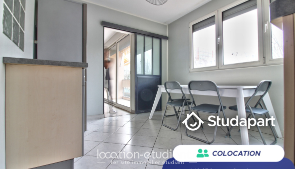 Colocation étudiante T5 &agrave; Vandoeuvre lès Nancy (54500)