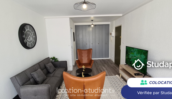 Colocation étudiante T5 &agrave; Vandoeuvre lès Nancy (54500)