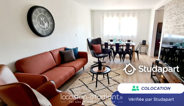 Colocation étudiante T5 &agrave; Vandoeuvre lès Nancy (54500)