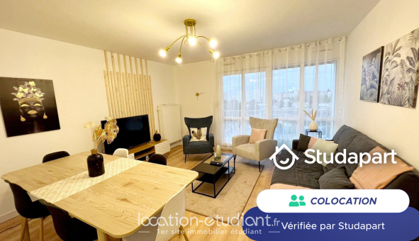 Colocation étudiante T5 &agrave; Vandoeuvre lès Nancy (54500)