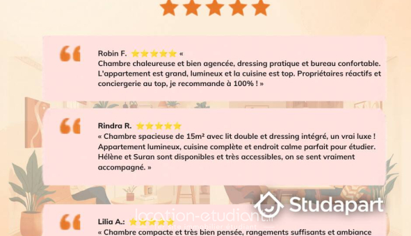 Colocation étudiante T4 &agrave; Vandoeuvre lès Nancy (54500)