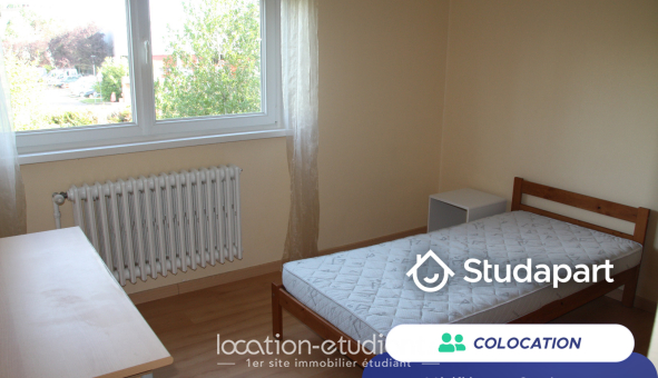 Colocation étudiante T4 &agrave; Vandoeuvre lès Nancy (54500)