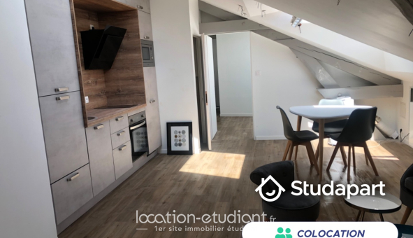 Colocation étudiante T3 &agrave; Vandoeuvre lès Nancy (54500)
