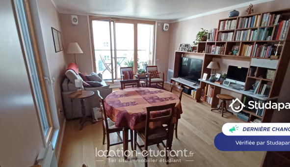 Colocation étudiante Studio &agrave; Vanves (92170)