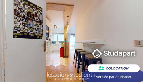 Colocation étudiante Studio &agrave; Vanves (92170)