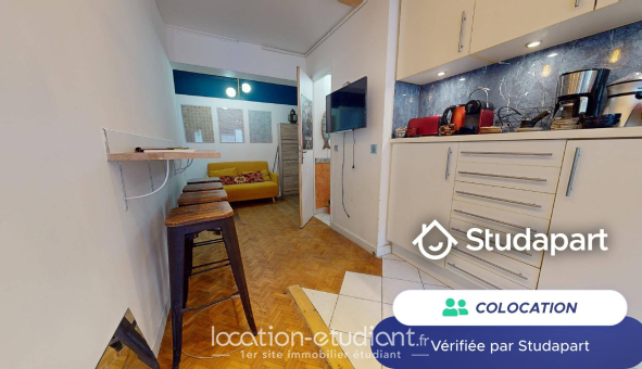 Colocation étudiante Studio &agrave; Vanves (92170)